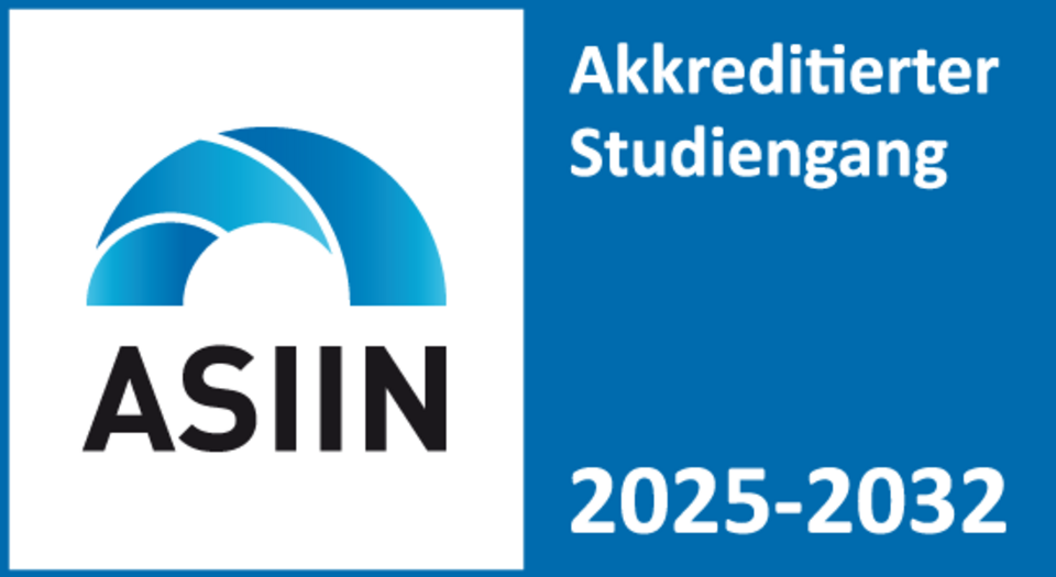 ASIIN Logo – Akkreditierter Studiengang