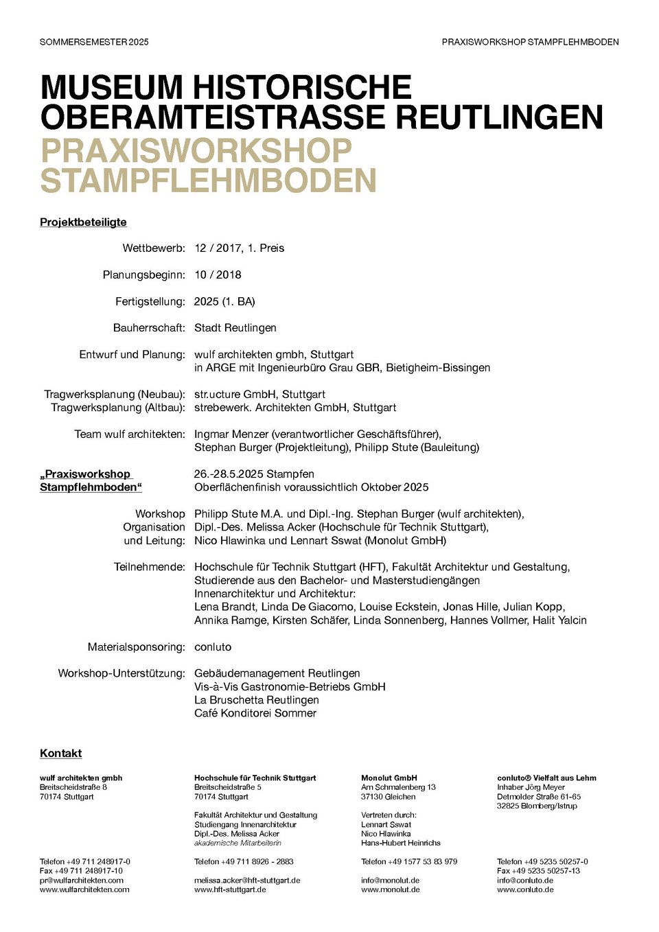 Projektbeteiligte